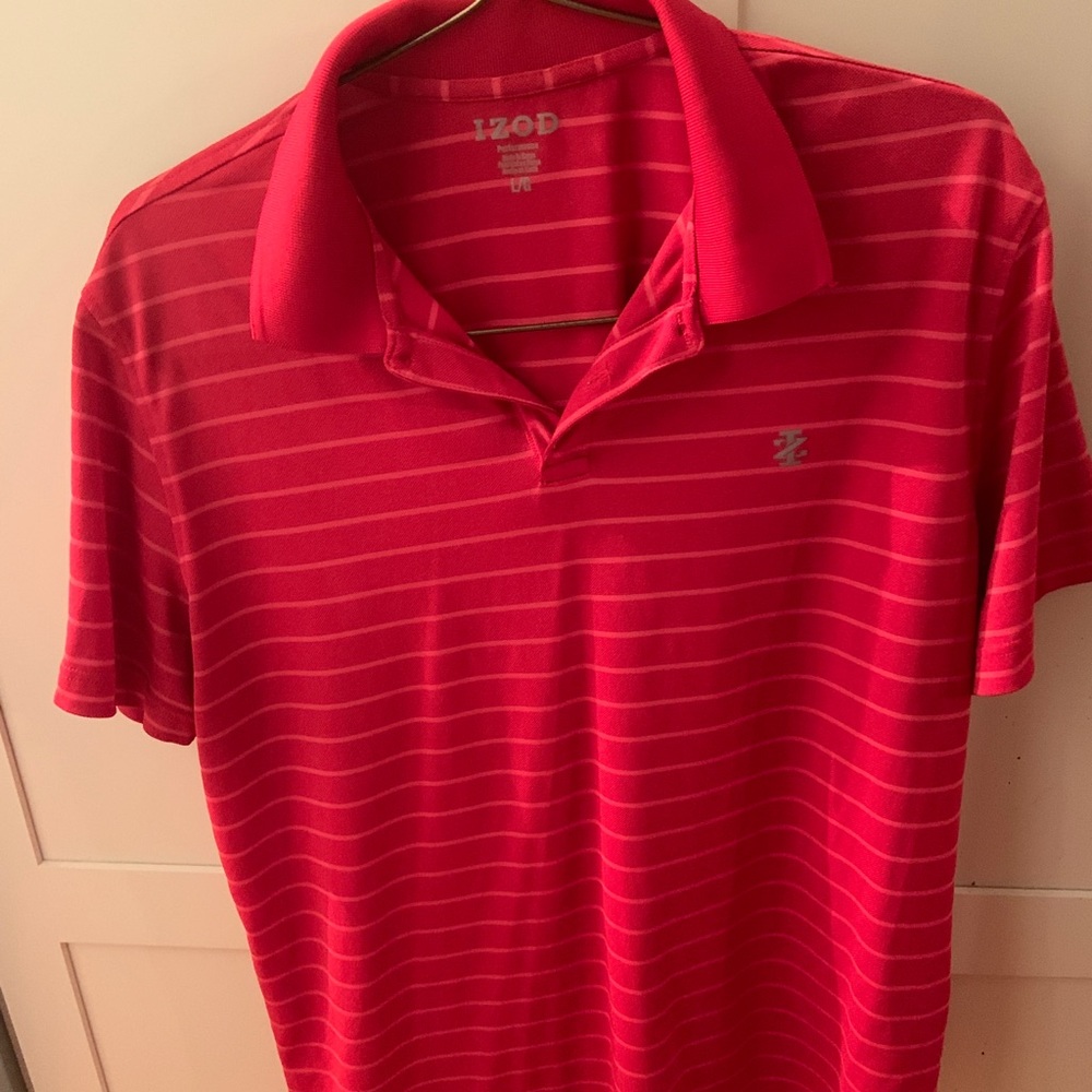Men’s IZod polo shirt